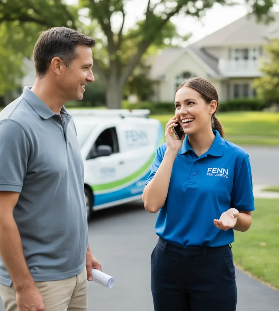 Fenn Pest Control customer support in Eureka